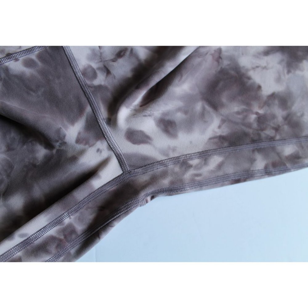 Lululemon Align High-Rise Crop 23" Diamond Dye Lunar Rock Shadow Grey Size 10 - Picture 9 of 11
